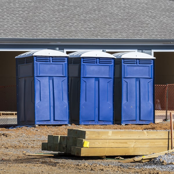 how do you dispose of waste after the porta potties have been emptied in Rupert WV